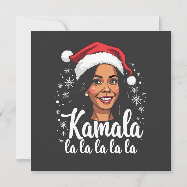 Papais noeis de Natal Kamala La La Kamala Harris (Frente)