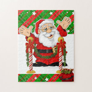 Papais noeis de Natal Quebra-cabeça