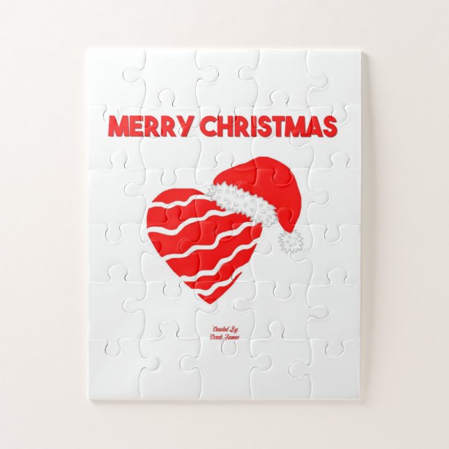 Papais noeis De Natal Quebra-cabeça 11" X 14" (Vertical)