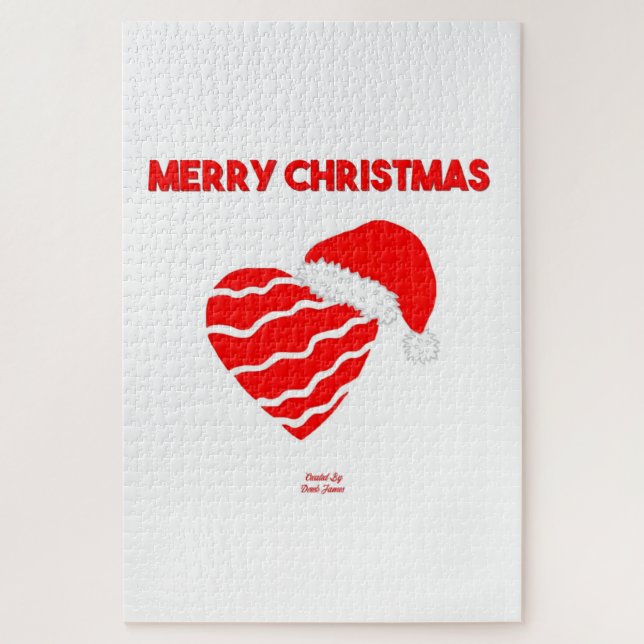 Papais noeis De Natal Quebra-cabeça De 20" X 30" (Vertical)