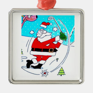 *PAPAIS NOEIS DE OURO* ENFEITES DE NATAL