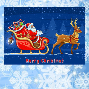 Papais noeis e Aditamento de Assinatura Cartão de 