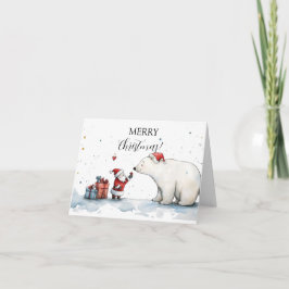 Papais noeis E Cartão De Natal