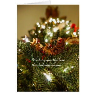 Papais noeis E Cartão De Natal De Leigh