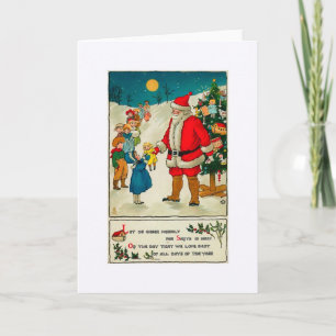 Papais noeis e Cartões de Natal para Crianças