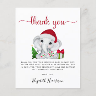 Papais noeis Elefante Chá de Natal
