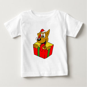 Papais noeis Engraçados Camiseta Canina