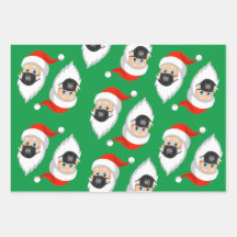 Papais noeis estão em quarentena