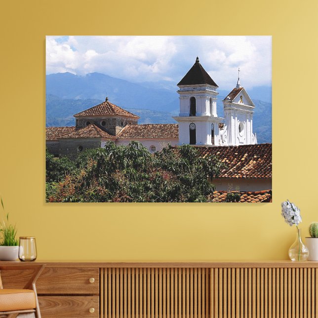 Papais noeis Fe Antioquia Canvas (Insitu(Sala de estar))