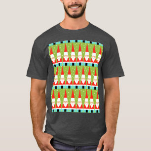 Papais noeis Geométricos Retroativos - T-Shirt