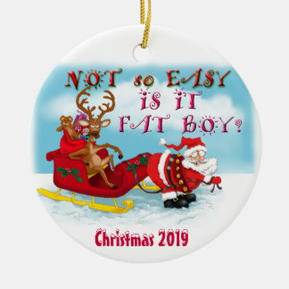 Papais noeis Hilários com Ornamento de Ré