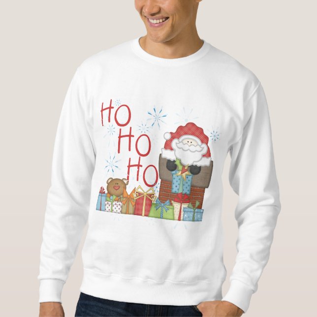 Papais noeis Ho Ho Ho Camisetas e presentes (Frente)