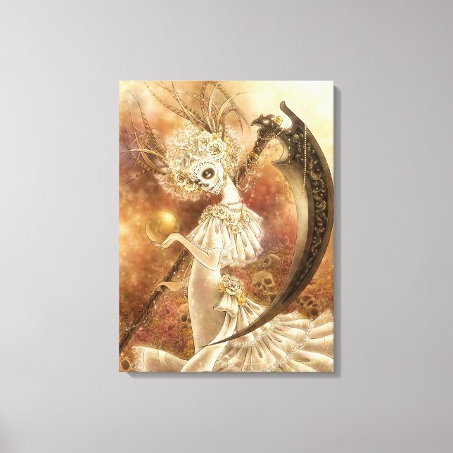 Papais noeis Impressão de Tela de Muerte (Frente)