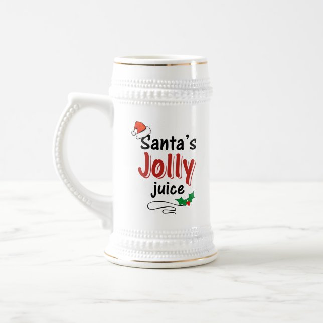 Papais noeis Jolly Juice Christmas Beer Caneca de  (Esquerda)