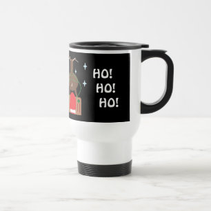 PAPAIS NOEIS LEIGH E CANECA DE VIAGEM DE NATAL REI