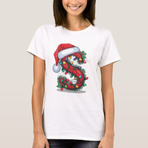 Papais noeis - Letra S T-Shirt - Cristais Vibrante