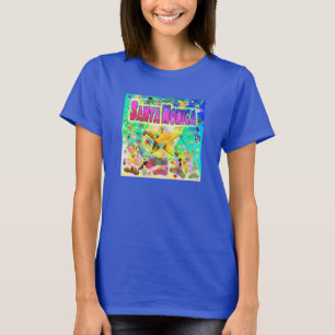 Papais noeis Monica Amigos Tropicais T-Shirt