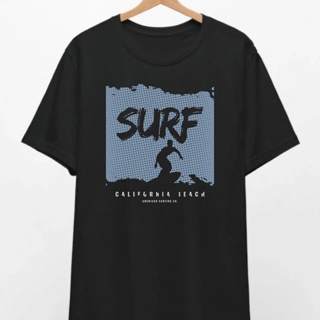Papais noeis Monica Surf Club T-Shirt (Criador carregado)