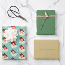 Papais noeis N.º 5 Folhas de Papel para Encapsulam