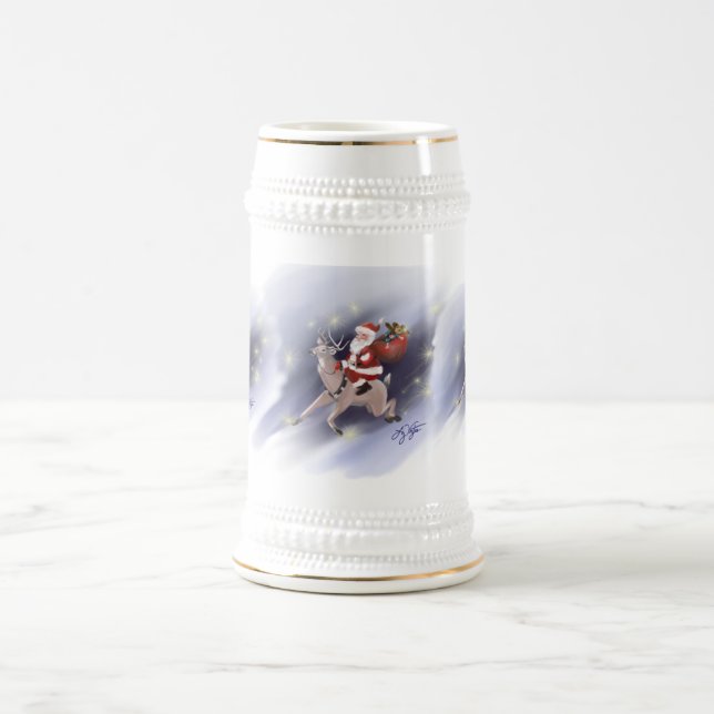 Papais noeis oferecem Caneca de cerveja (Centro)