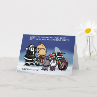 Papais noeis Outlaw© Cartão de Natal