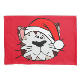 Papais noeis Pillowcase de Solteiro de Gato, Taman