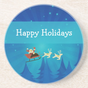 Papais noeis Porta copos Sandstone da Cena de Inve