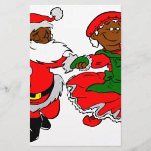 papais noeis pretos sra. claus
