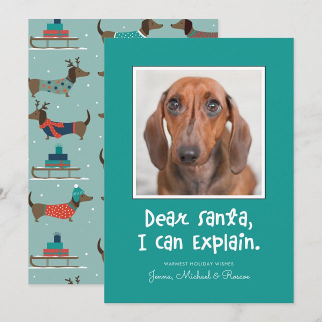 Papais noeis QUE POSSO EXPLICAR Adicionar Sua Foto (Frente/Verso)