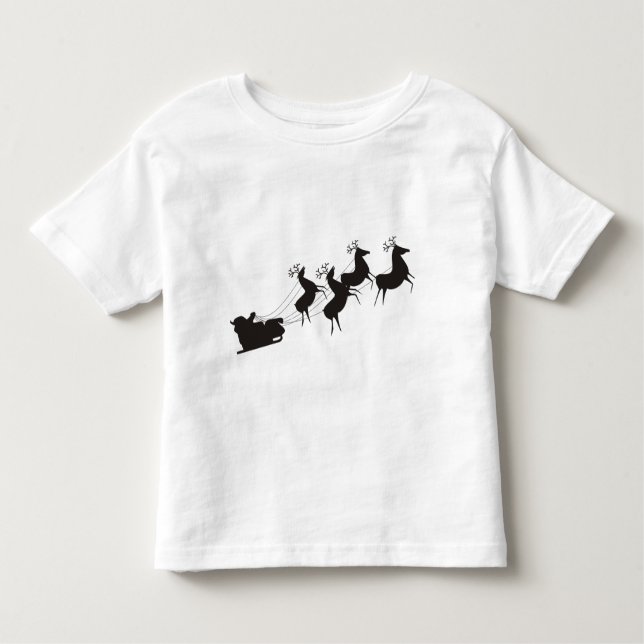 Papais noeis * Reindeer Toddler T-shirt (Frente)