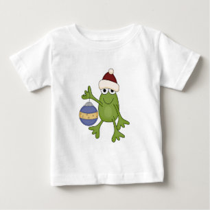 Papais noeis Sapo com Camisetas de ornamento e pre