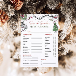 Papais noeis Secretos Cartão de Troca de Ofertas d