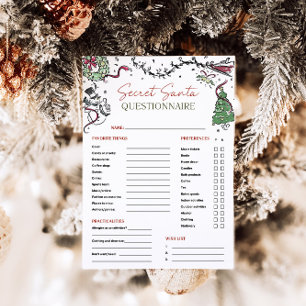 Papais noeis Secretos Cartão de Troca de Ofertas d