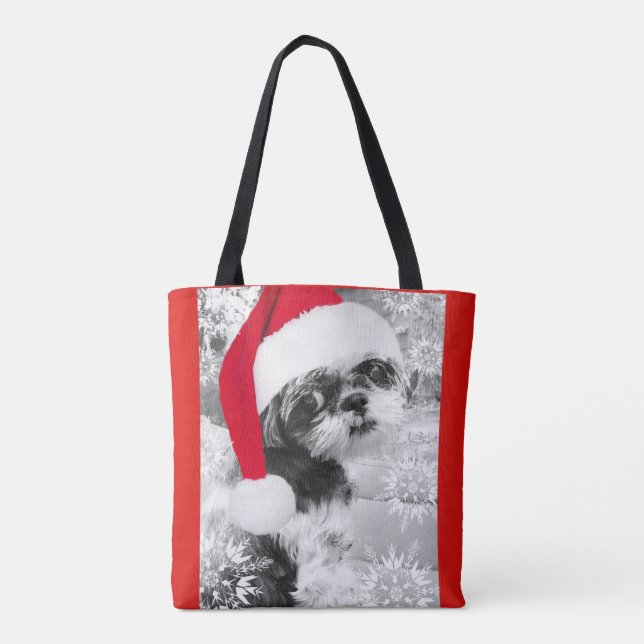 Papais noeis Shih Tzu Tote Bag (Verso)