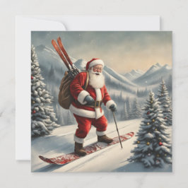 Papais noeis skis placa plana