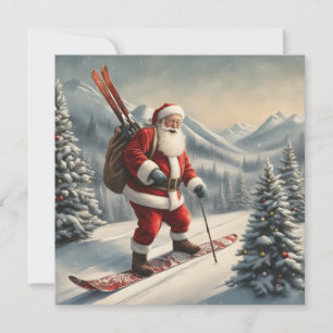 Papais noeis skis placa plana