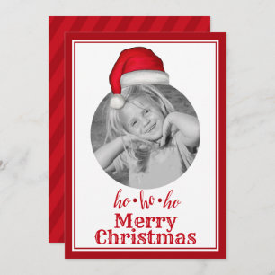 Papais noeis Whimsical Cartões de foto de Natal 1