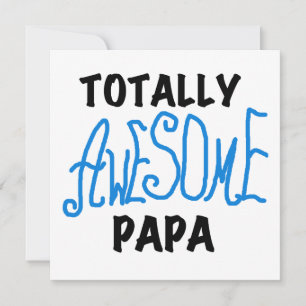Papas, camisetas e presentes, totalmente incríveis