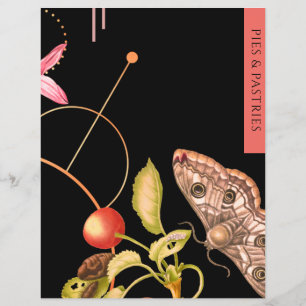 Papéis e tortas  Inserção da receita  Borboleta