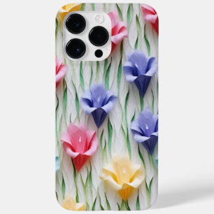 PAPEL 3-D PASTEL OLHA FLORES DE GLADIOLA
