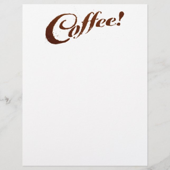 Papel 8.5x11 Café de Borra de Café (Frente)
