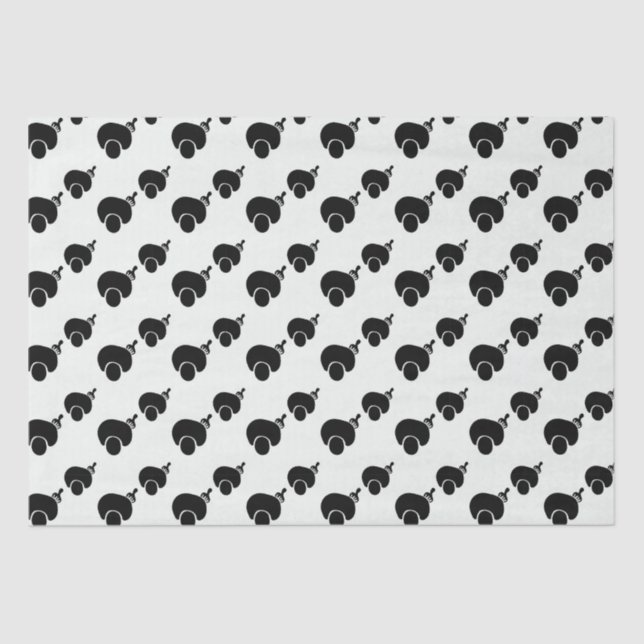 papel a preto e branco (Frente )