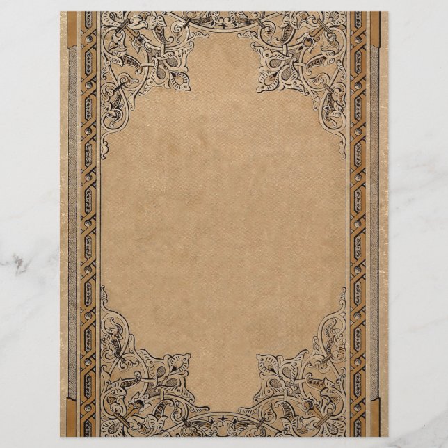 Papel antigo do nó de queda (Frente)