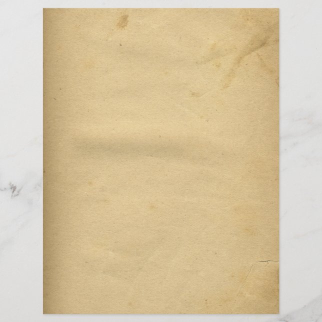 Papel antigo do vazio manchado em 1880 (Frente)