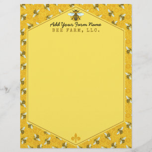 Papel Apiário Fazenda de Abelhas Honeycomb