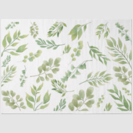 Papel Botânico Verde Flutuante