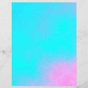 Papel branco cor-de-rosa e azul