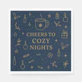 Papel Brindes para Noites Aconchegantes Guardanapo de Pa