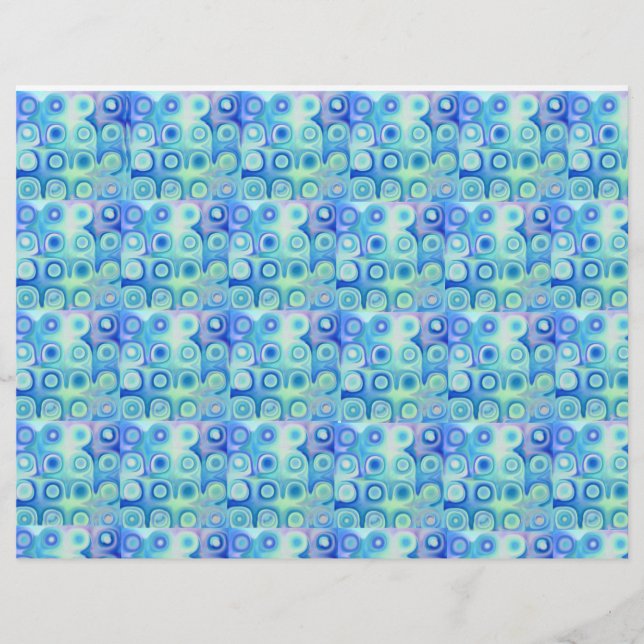 Papel Carta das Ondas Oceânicas (Frente)