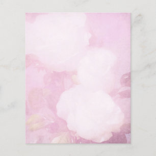 Papel-cárter Flor Cor-de-Rosa Pálido